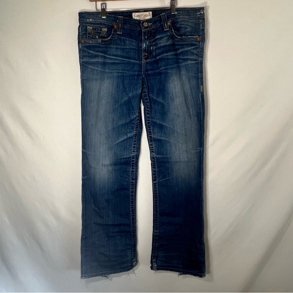 Big Star Miki Boot Cut Distressed Denim Jeans, 33L